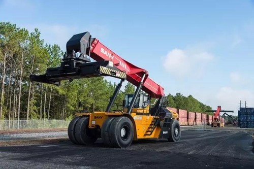 SANY Reach stackers win recognition in Georgia, USA